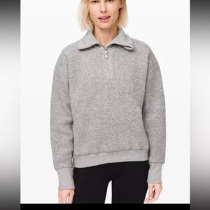 Lululemon Stand Out Sherpa Half Zip